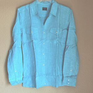 UNTUCKit blouse 4 R turquoise